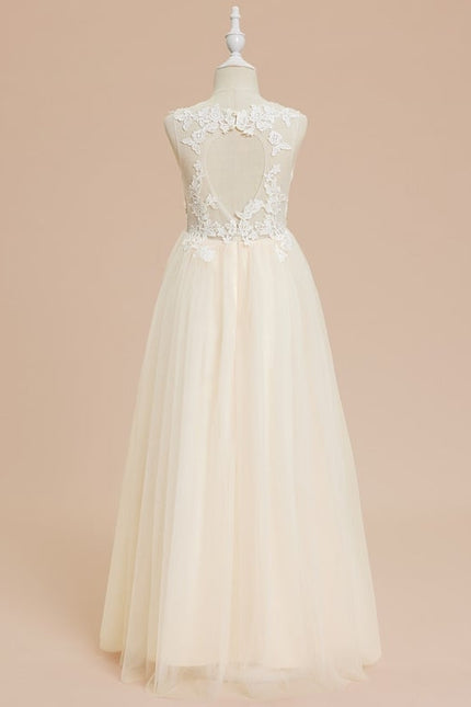 Robe Trapèze Crémeuse Enchantée - gallery 2