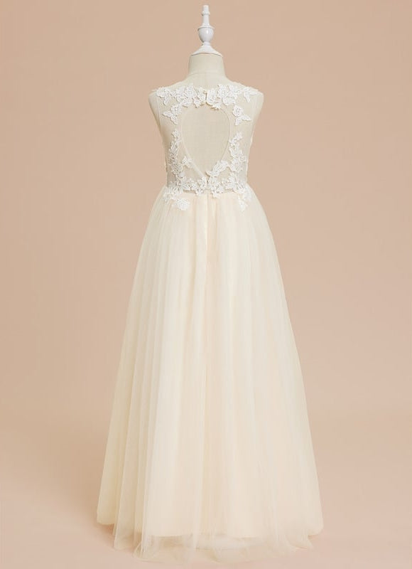 Robe Trapèze Crémeuse Enchantée - gallery 2