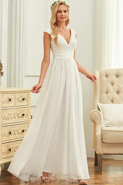 Robe Trapèze Éblouissante Aérienne - gallery 3