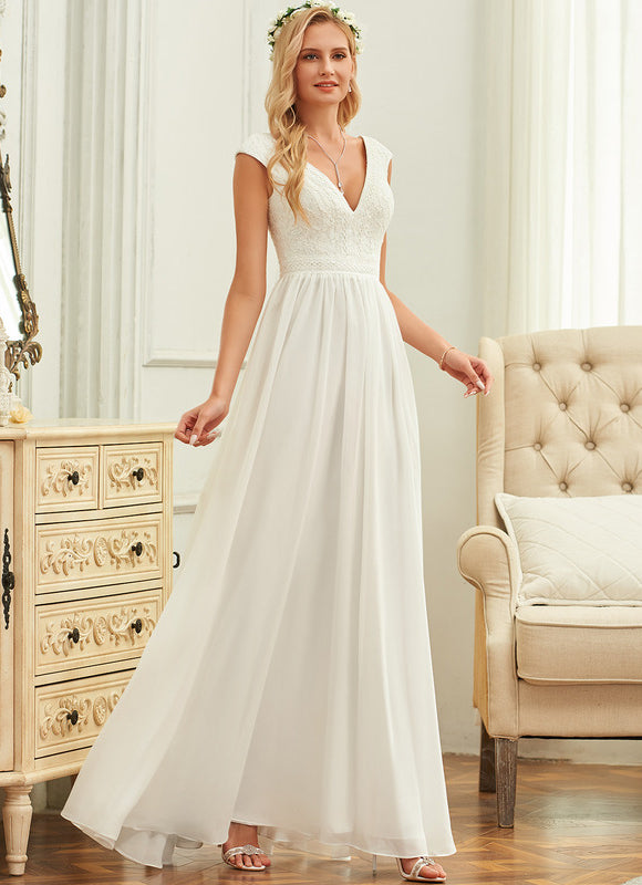Robe Trapèze Éblouissante Aérienne - gallery 3
