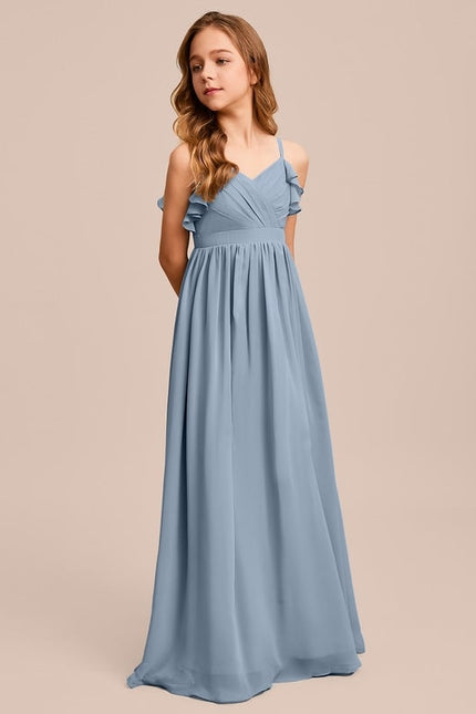 Robe Trapèze Vert Doux Éclat - gallery 1