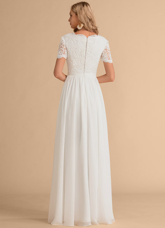 Robe Trapèze Éblouissante Aérienne - gallery 5