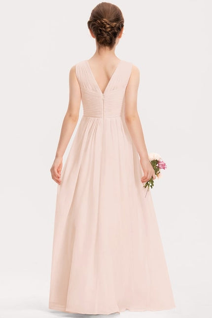 Robe Trapèze Vert Doux Éclat - gallery 1