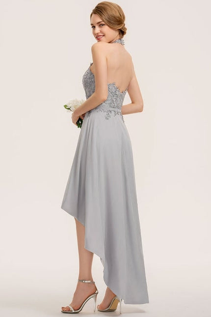 Robe Trapèze Sérénité Dentelle Céleste - gallery 3