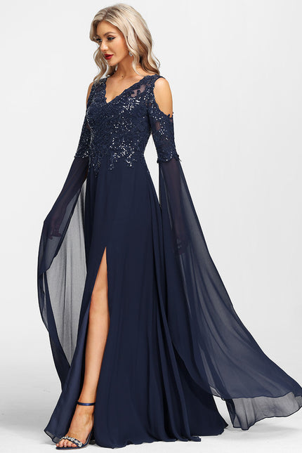 Robe Trapèze Éclat De Violettes - gallery 5