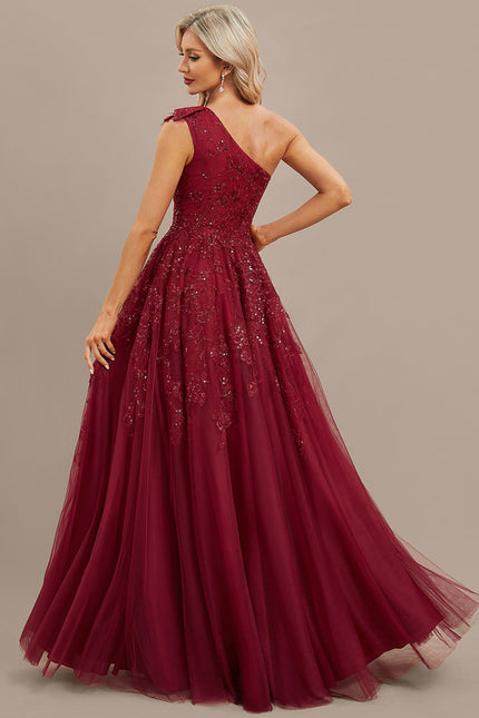 Robe Trapèze Bourgogne Étoilé - gallery 6