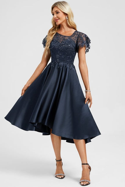 Robe De Cocktail Trapeze - gallery 1