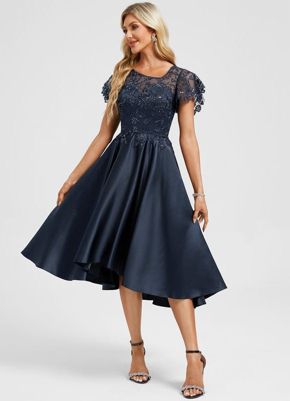 Robe De Cocktail Trapeze - gallery 1