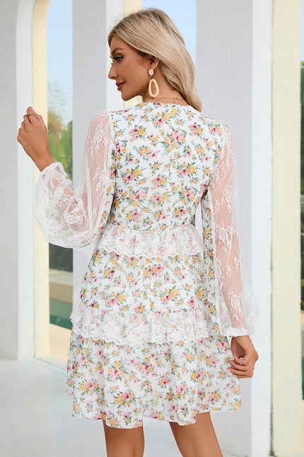 Robe Trapèze Vaporeuse Éclat - gallery 3
