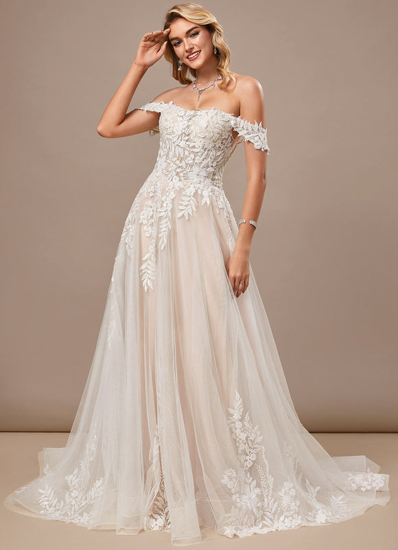 Robe Trapèze Étoile Florale - gallery 2