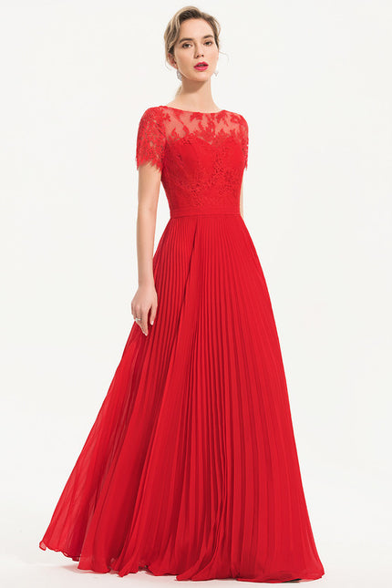 Robe Trapèze Rouge Songe Éthéré