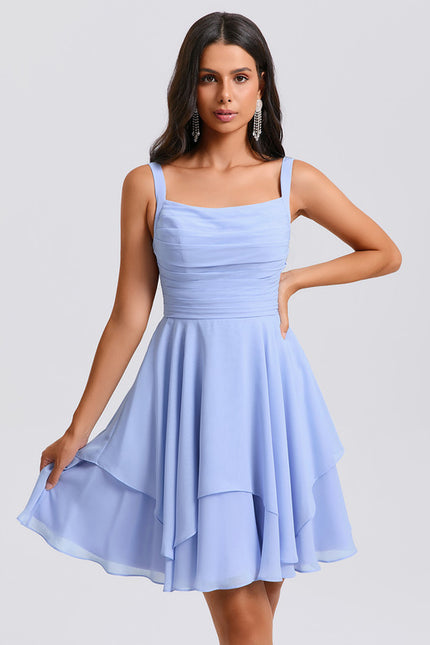 Robe Trapèze Céleste Douce - gallery 1