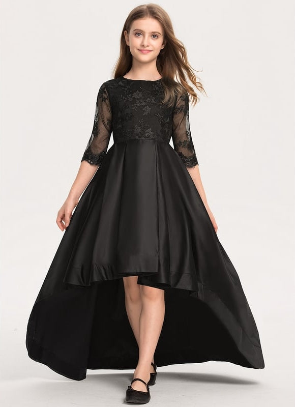Robe Trapèze Élégante Sombre