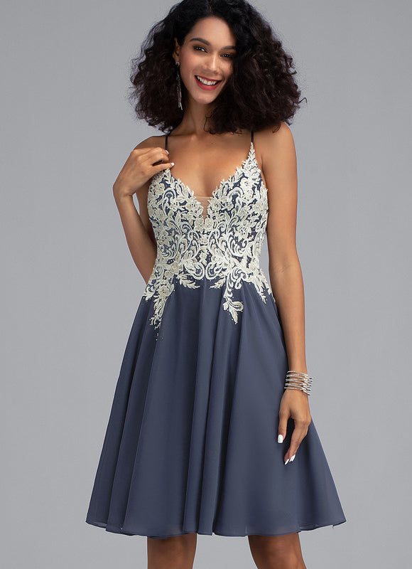 Robe Trapèze Émeraude Éphémère - gallery 1