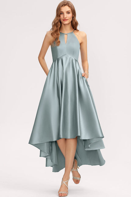Robe Trapèze Satin Éclat Couture - gallery 2
