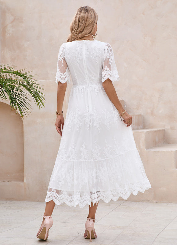 Robe Trapèze Couture Romantique - gallery 2