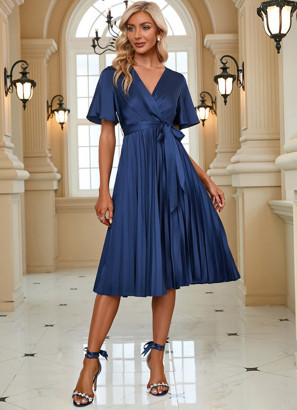 Robe Trapèze Charme Sombre - gallery 3