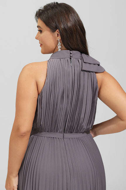 Robe Trapèze Harmonie Plissée - gallery 7