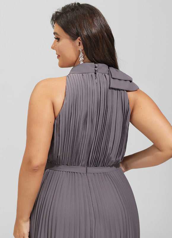 Robe Trapèze Harmonie Plissée - gallery 7