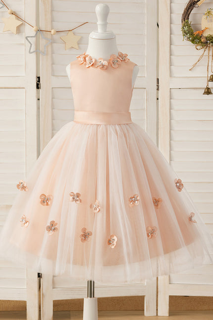 Robe Trapèze Satinée Enfant - gallery 6