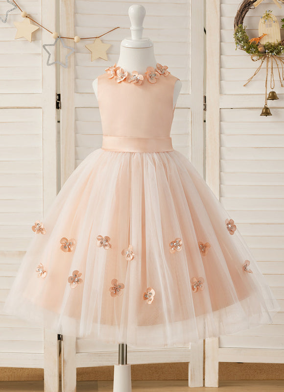 Robe Trapèze Satinée Enfant - gallery 6