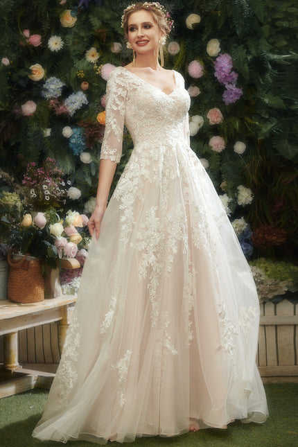 Robe Trapèze Rêve Tulle Élyséen - gallery 1