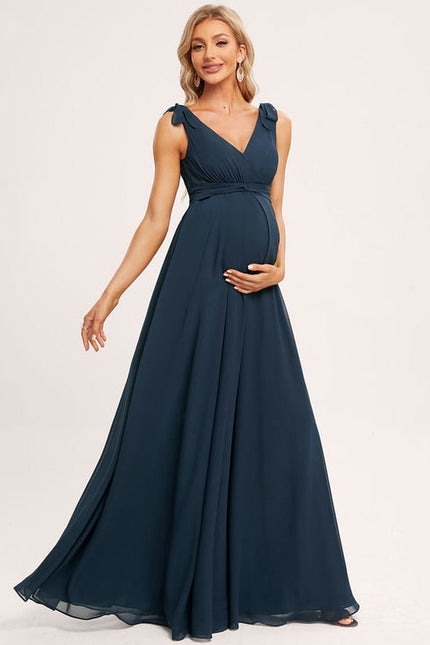 Robe Trapèze Maternité Élégante