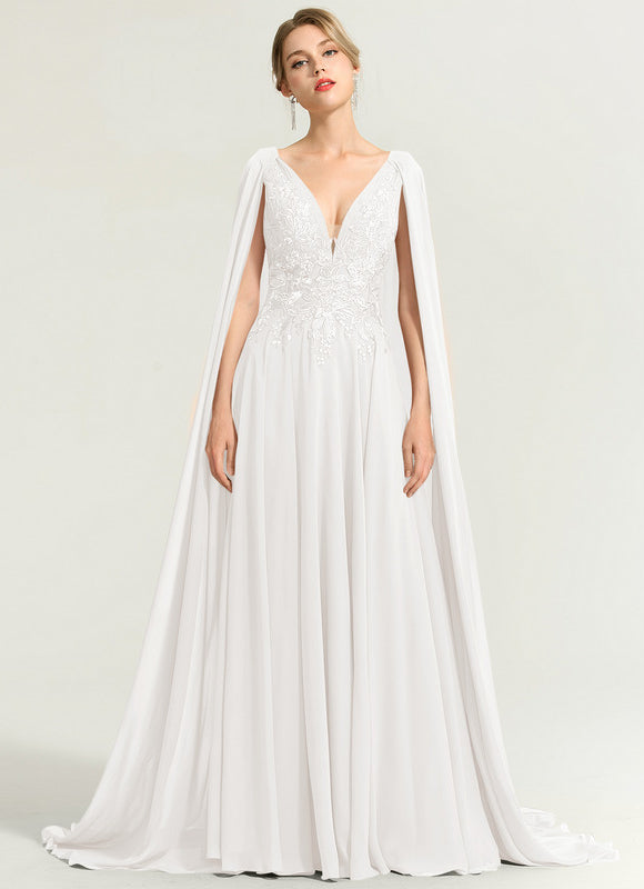 Robe Trapèze Éthérée Couture
