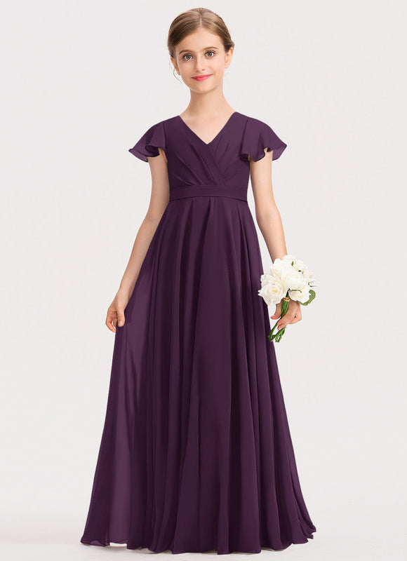Robe Trapèze Lilas Flottant