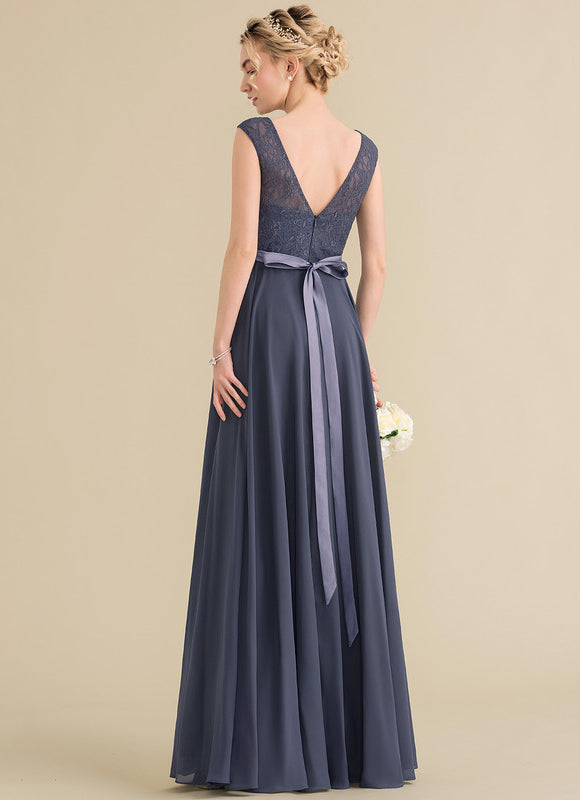 Robe Trapèze Élégance Nébuleuse - gallery 4