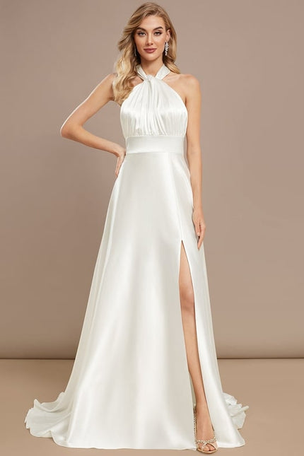 Robe Trapèze Lumière Satinée - gallery 8