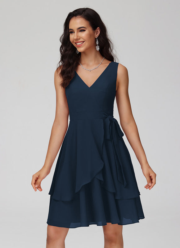 Robe Trapèze Éclats De Velvet Rose - gallery 3