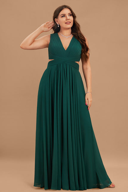 Robe Trapèze Bordeaux Élégance - gallery 6