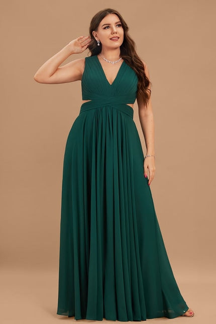 Robe Trapèze Élégante Mousseline - gallery 6