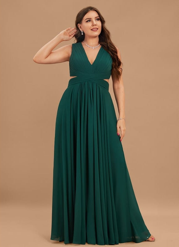 Robe Trapèze Élégante Mousseline - gallery 6