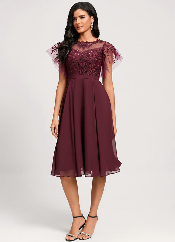 Robe Trapèze Chic Cérémonial - gallery 2