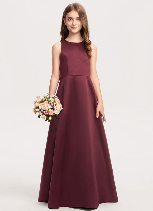 Robe Trapèze Émeraude Satinée