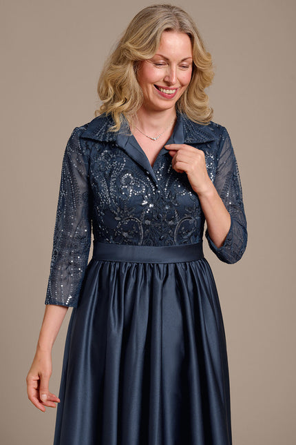 Robe Trapèze Chic Étoilé - gallery 3