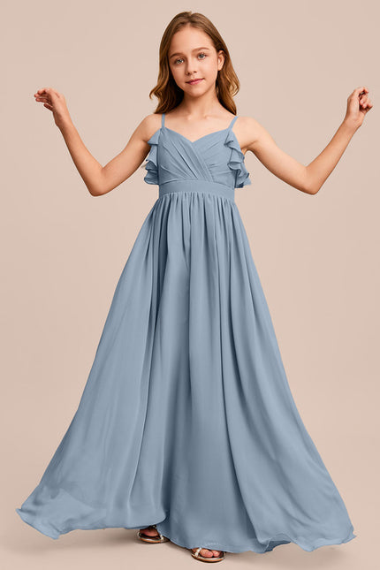 Robe Trapèze Vert Doux Éclat - gallery 3