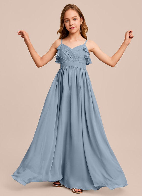 Robe Trapèze Vert Doux Éclat - gallery 3