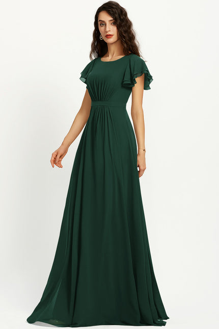 Robe Trapèze Élégance Aquatique - gallery 7
