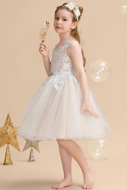 Robe Trapèze Fille Mariage Éclat - gallery 5