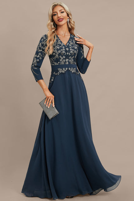 Robe Trapèze Étoile De Soie - gallery 4