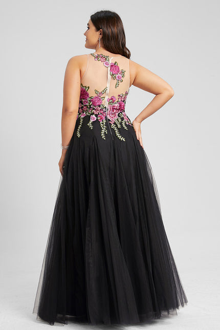 Robe Trapèze Fleur De Sombrelle - gallery 9