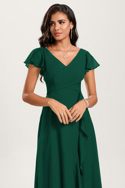 Robe Trapèze Fluide Asymétrique - gallery 5