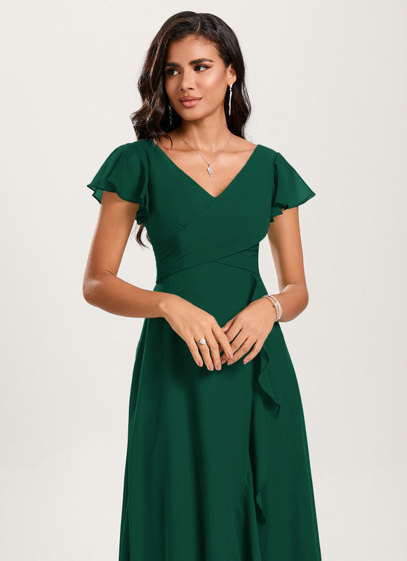 Robe Trapèze Fluide Asymétrique - gallery 5