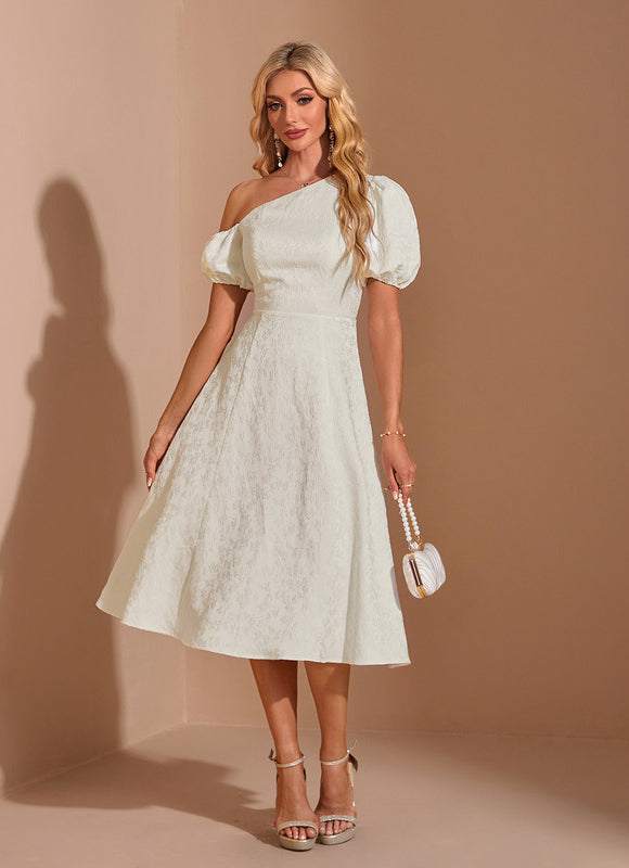 Robe Trapèze Couture Minimaliste - gallery 5