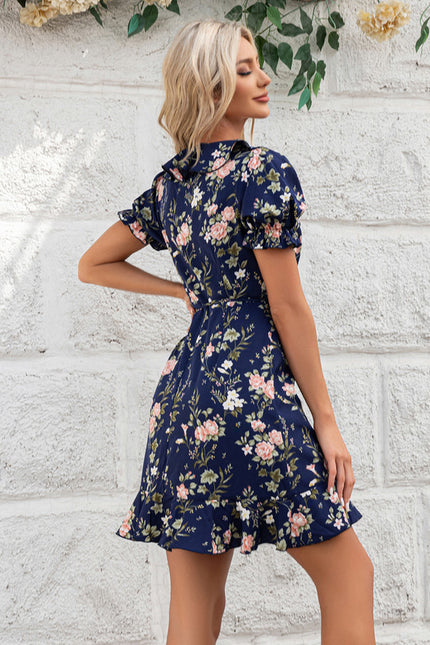 Robe Trapèze Imprimé Chic - gallery 2