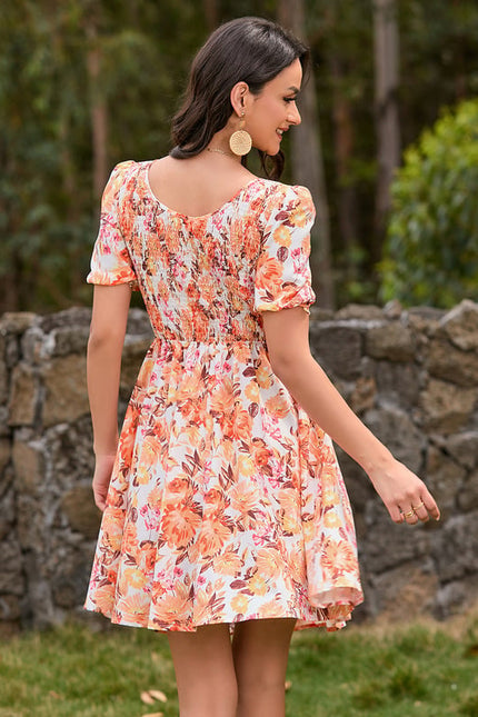 Robe Trapèze Éclat Pétale - gallery 1