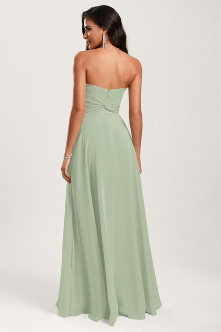 Robe Trapèze Sereine Vert - gallery 7